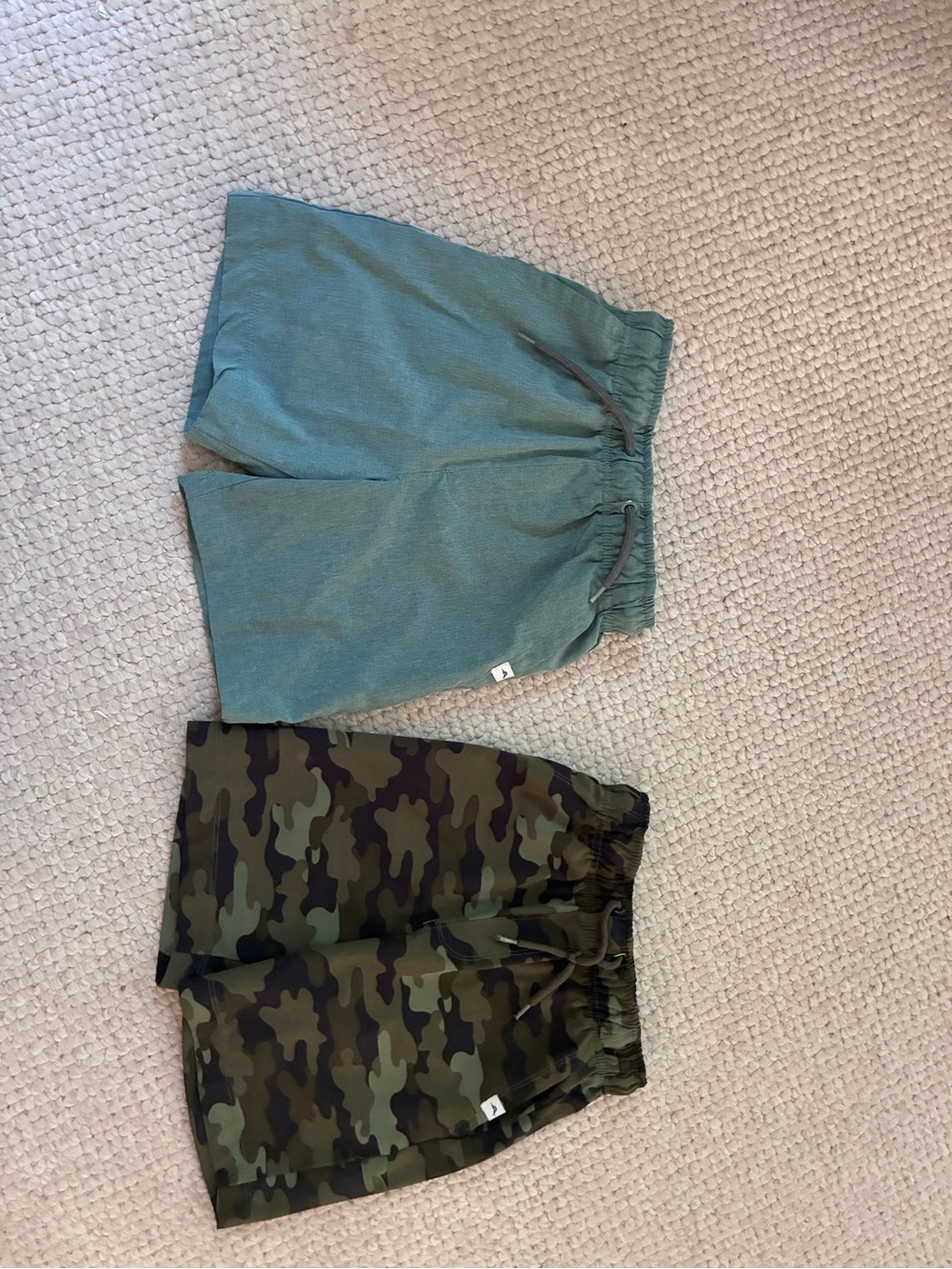 Tommy Bahama Men's Light Teal Elastic Waist Shorts
